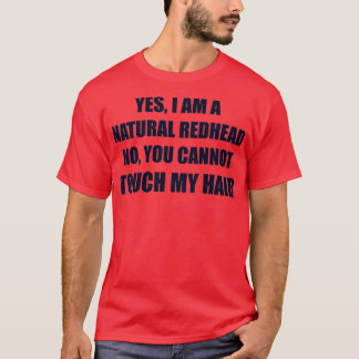 T-shirt Marine à tête rouge naturelle
