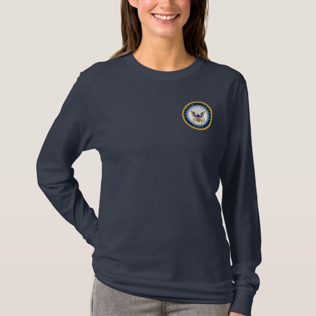 T-shirt Marine américaine | Emblème de la marine (Devant)