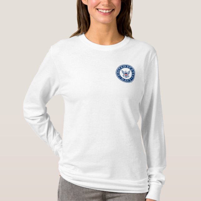 T-shirt Marine américaine | Navy Alt Emblem (Devant)