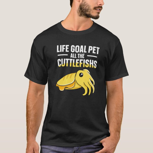 T-shirt Marine Animals Cuttlefish for a Cuttlefish     3 (Devant)