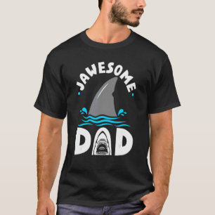 T-shirt Marine Biology Jawesome Dad Oceanographer Fathers 