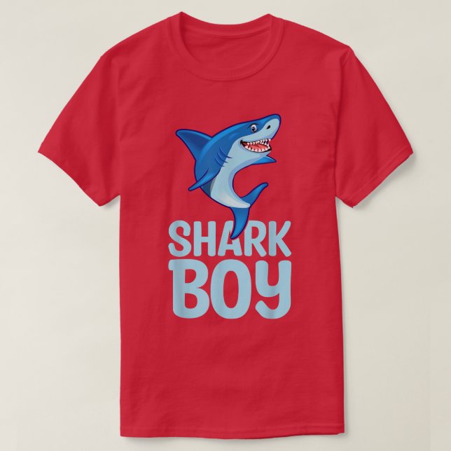 T-shirt Marine Biology Shark Lover Cute Shark Boy  (Design devant)
