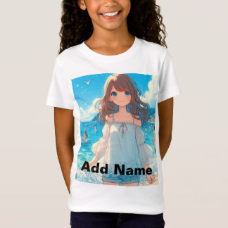 T-Shirt Marine Blue Girl