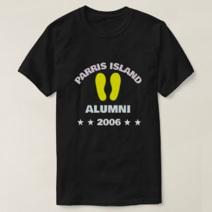 T-SHIRT MARINE DE L'ÎLE PARRIS