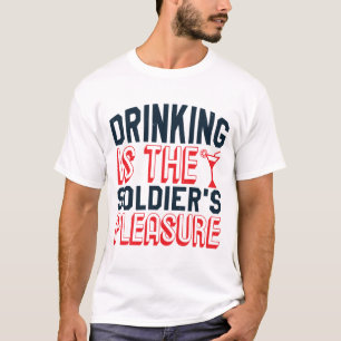 T-shirt Marine des États-Unis - Marine américaine Boire la
