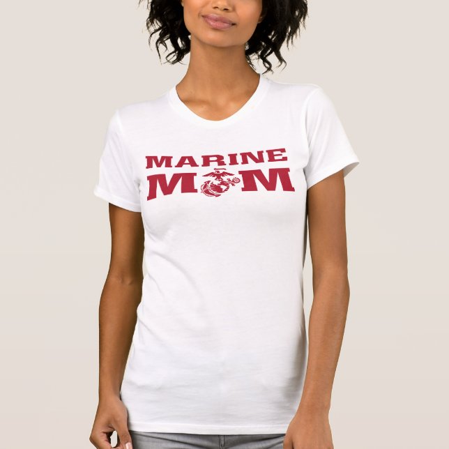 T-shirt Marine Maman (Devant)