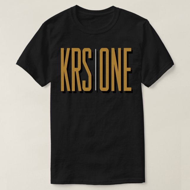 T-shirt Marine Rock Music KRS ONE (Design devant)