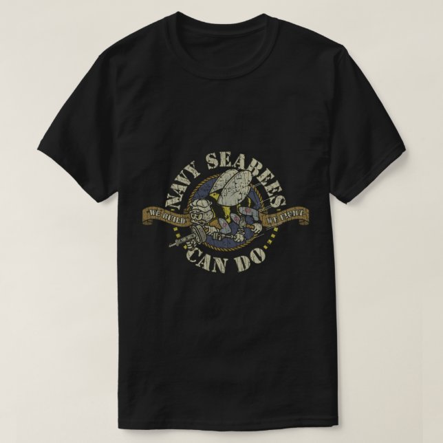 T-shirt Marine Seabees 1942 (Design devant)