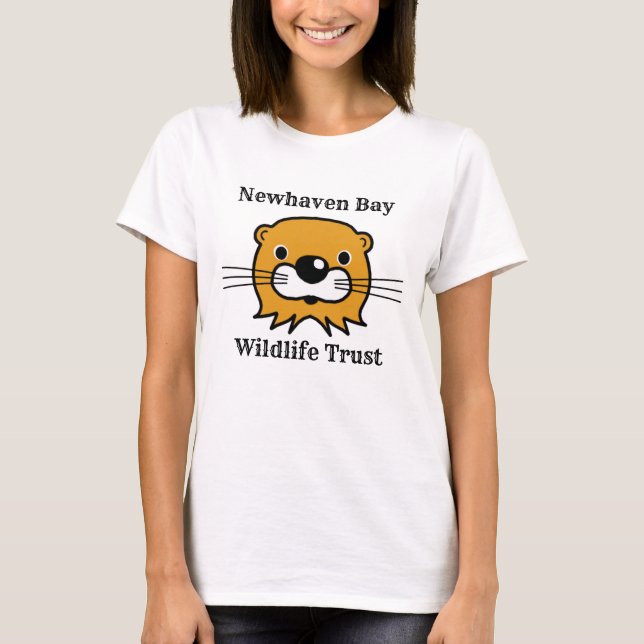T-shirt Marine Wildlife Organization avec Otter (Devant)