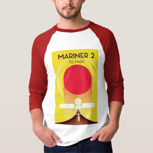 T-shirt Mariner 2 vers Mars (Devant)