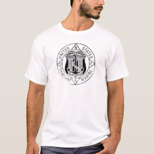T-shirt Marines marchandes des USA par : David Lee