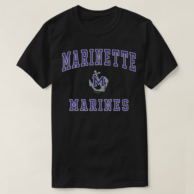 T-shirt Marinette High School Marines (Design devant)