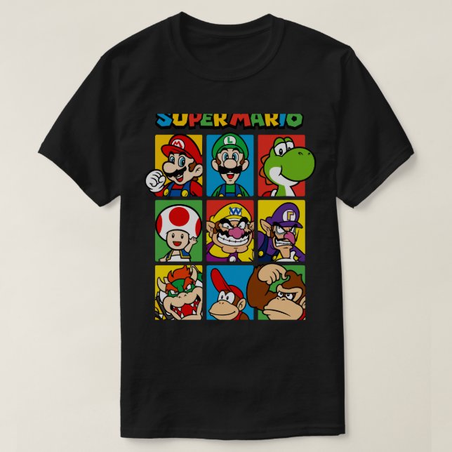 T-shirt mario (Design devant)