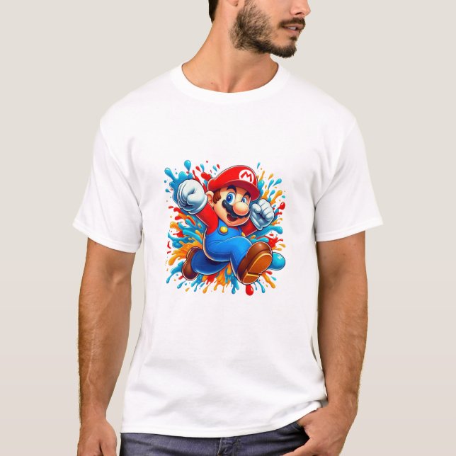T-shirt Mario Puissant (Devant)