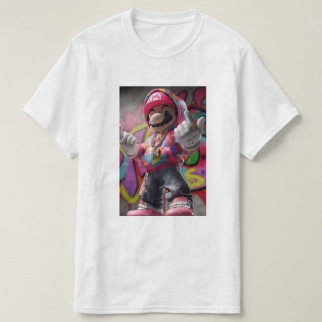 T-SHIRT MARIO UP (Design devant)