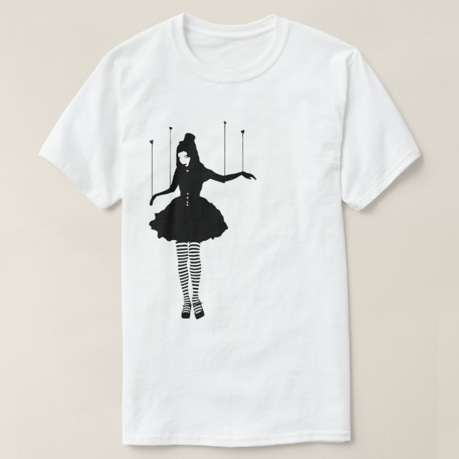 T-shirt marionnette d'amour (Design devant)
