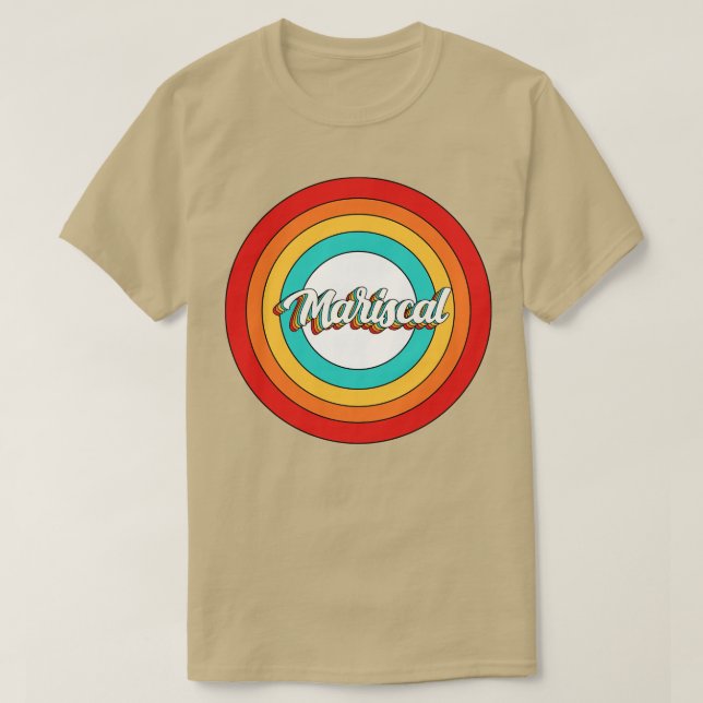 T-shirt Mariscal Nom Chemise Vintage Cercle Mariscal (Design devant)