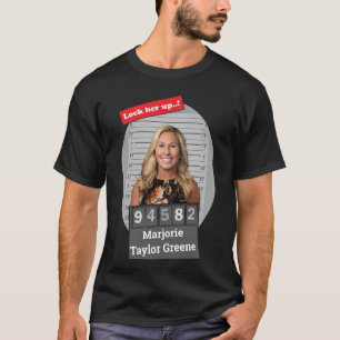 T-shirt Marjorie Taylor Greene 🤣 Funny Mugshot Novel