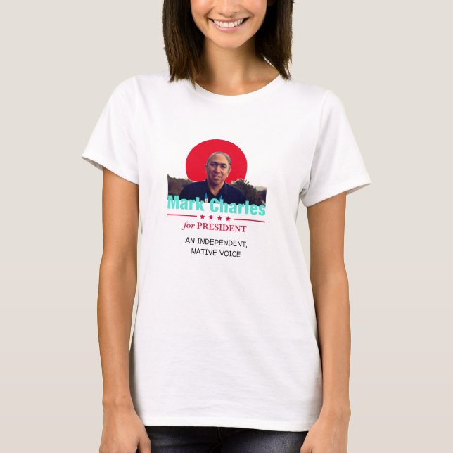 T-shirt Mark Charles 2020 (Devant)