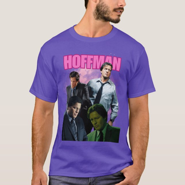 T-shirt Mark Hoffman a vu une fille au design rose X (Devant)