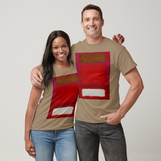 T-shirt Mark Rothko art in digital style 16 (Unisexe)