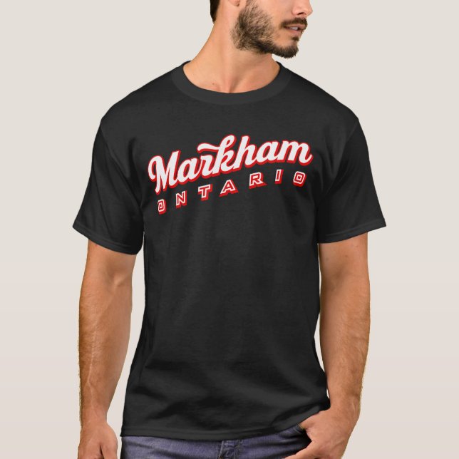T-shirt Markham Ontario (Devant)