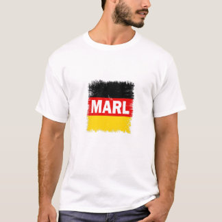 T-shirt Marl - Allemagne avec drapeau allemand