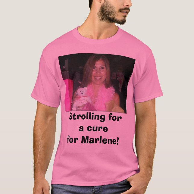 T-shirt Marlene, flânant pour un curefor Marlene ! (Devant)