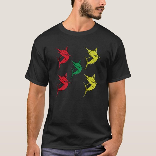 T-shirt Marlin de jeu Cool 5 Marlin (Devant)