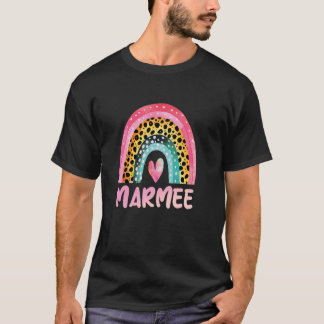 T-shirt Marmee Arc-en-ciel Fête des Mères Amour Mignon Drô
