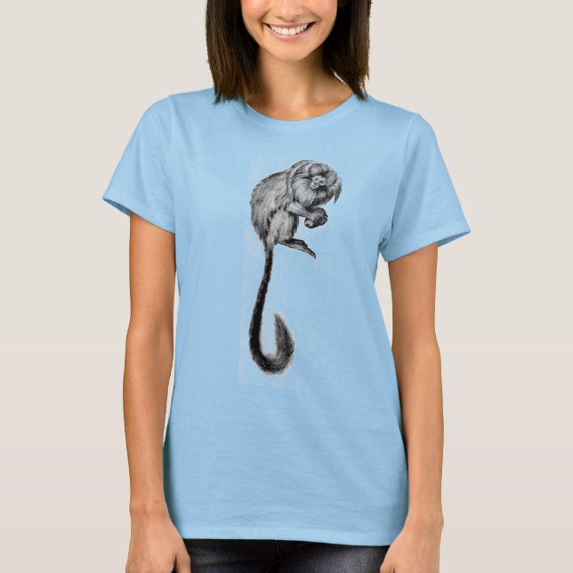 T-shirt Marmoset monkey (Devant)