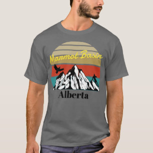 T-shirt Marmot Basin ski Alberta Canada 1