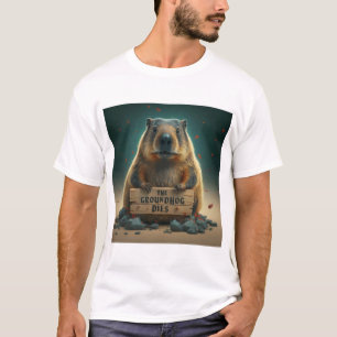 T-shirt Marmotte du Kentucky meurt le jour de la marmotte
