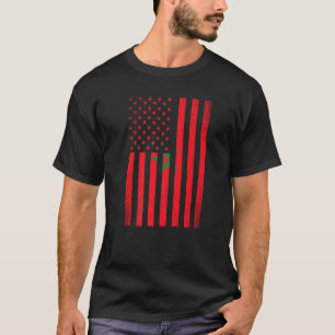 T-shirt Maroc Drapeau Marocain Football Soccer Sports