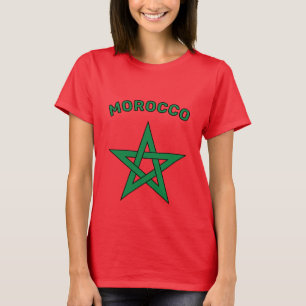 T-shirt Maroc - Drapeau Marocain Hommes
