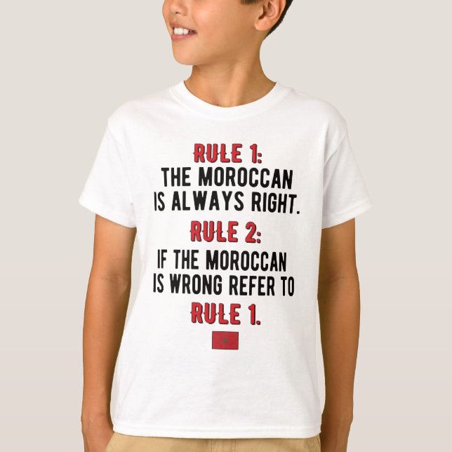 T-shirt Maroc Roches Drapeau Maroc Patrimoine marocain (Devant)