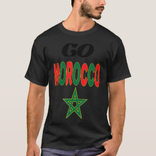 T-shirt Maroc Soccer Supporter 2022 Maroc Royaume Pat
