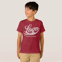 Maroon Company Logo Swag Business Kids Boys