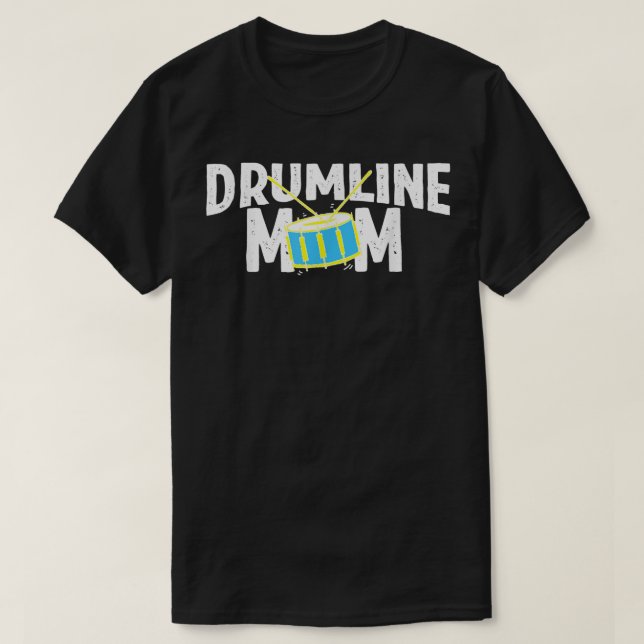 T-shirt Marquage Batterie Drumline Maman (Design devant)