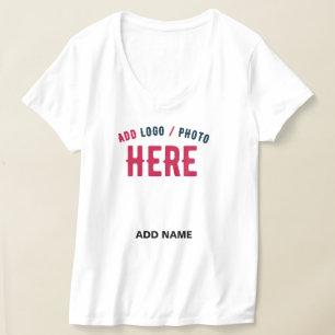 T-SHIRT MARQUE BLANCHE MODERNE ET PERSONNALISABLE VÉRIFIÉE