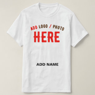 T-SHIRT MARQUE BLANCHE MODERNE ET PERSONNALISABLE VÉRIFIÉE