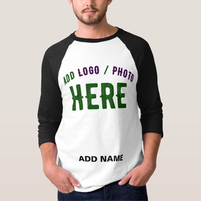 T-SHIRT MARQUE BLANCHE MODERNE ET PERSONNALISABLE VÉRIFIÉE (Devant)