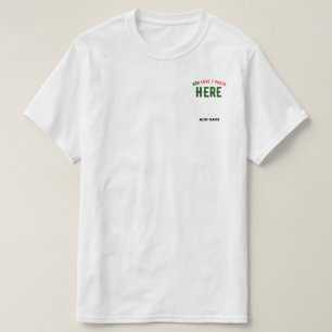 T-SHIRT MARQUE BLANCHE MODERNE ET PERSONNALISABLE VÉRIFIÉE