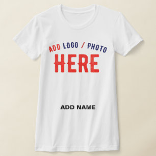 T-SHIRT MARQUE BLANCHE MODERNE ET PERSONNALISABLE VÉRIFIÉE