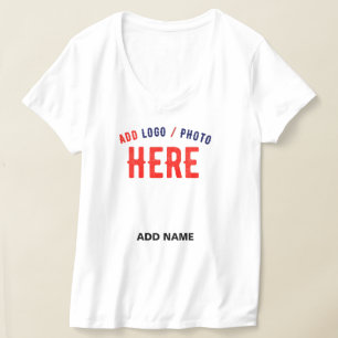 T-SHIRT MARQUE BLANCHE MODERNE ET PERSONNALISABLE VÉRIFIÉE