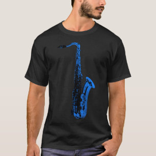 T-shirt marque bleue drôle