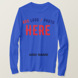 T-SHIRT MARQUE BLEUE ROYALE MODERNE ET PROFONDE PERSONNALI