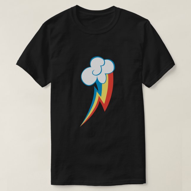 T-shirt Marque Cutie Arc-en-Ciel essentielle (Design devant)