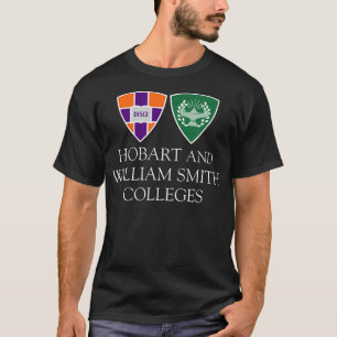 T-shirt Marque de logo combinée Hobart William Smith Collè