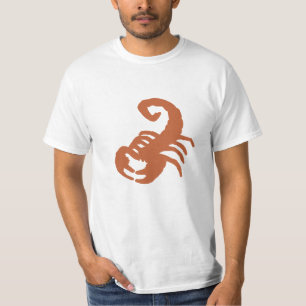 T-shirt Marque de Scorpion de Zodiaque en Bronze – Personn